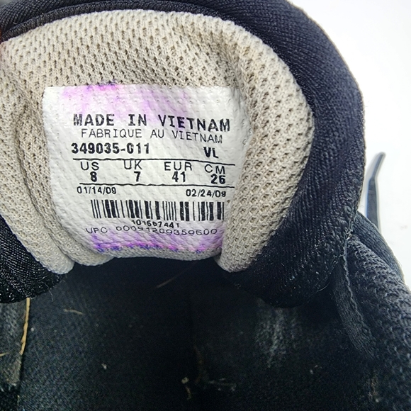 Nike Merciless Shark Black White Football Cleats Shoes 349035-011 Men's Size 8 - Picture 8 of 8